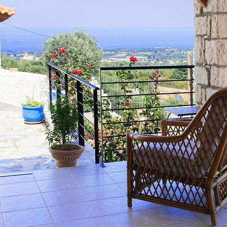 Villa Sunset With Stunning Sea View, Kids Area And Hammocks On Roof Terrace Agia Triada Exterior photo