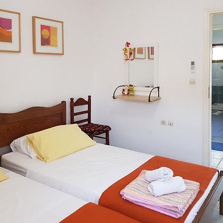 Villa Sunset With Stunning Sea View, Kids Area And Hammocks On Roof Terrace Agia Triada Exterior photo