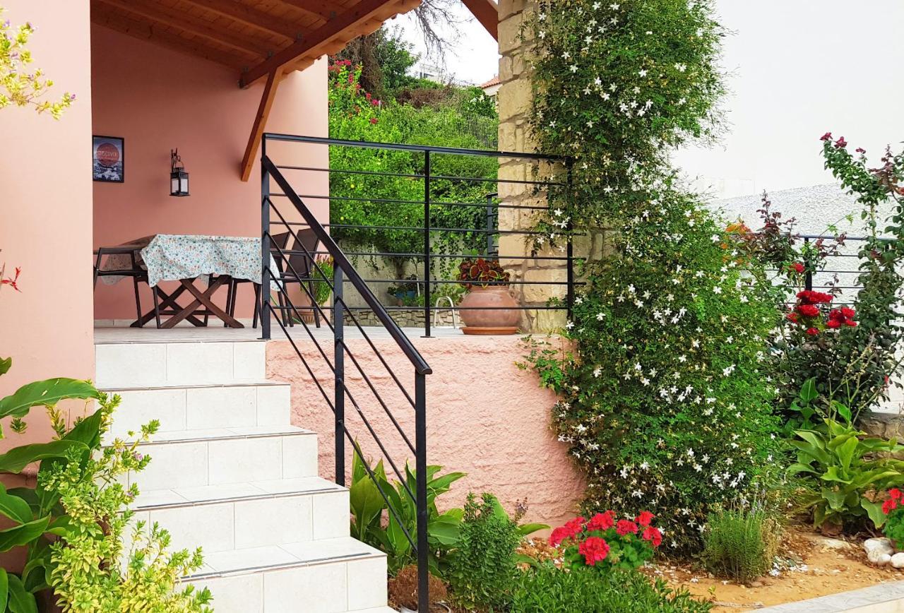 Villa Sunset With Stunning Sea View, Kids Area And Hammocks On Roof Terrace Agia Triada Exterior photo