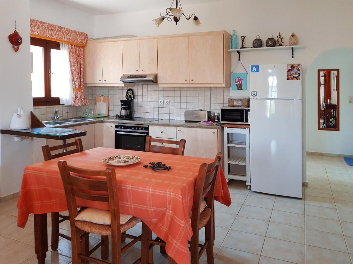 Villa Sunset With Stunning Sea View, Kids Area And Hammocks On Roof Terrace Agia Triada Exterior photo