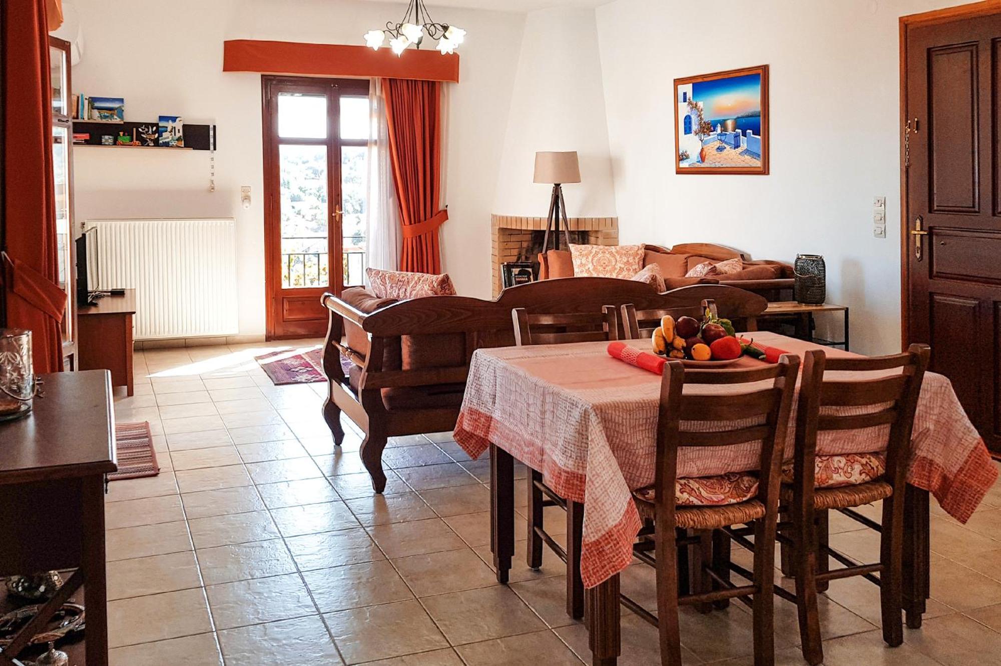 Villa Sunset With Stunning Sea View, Kids Area And Hammocks On Roof Terrace Agia Triada Exterior photo