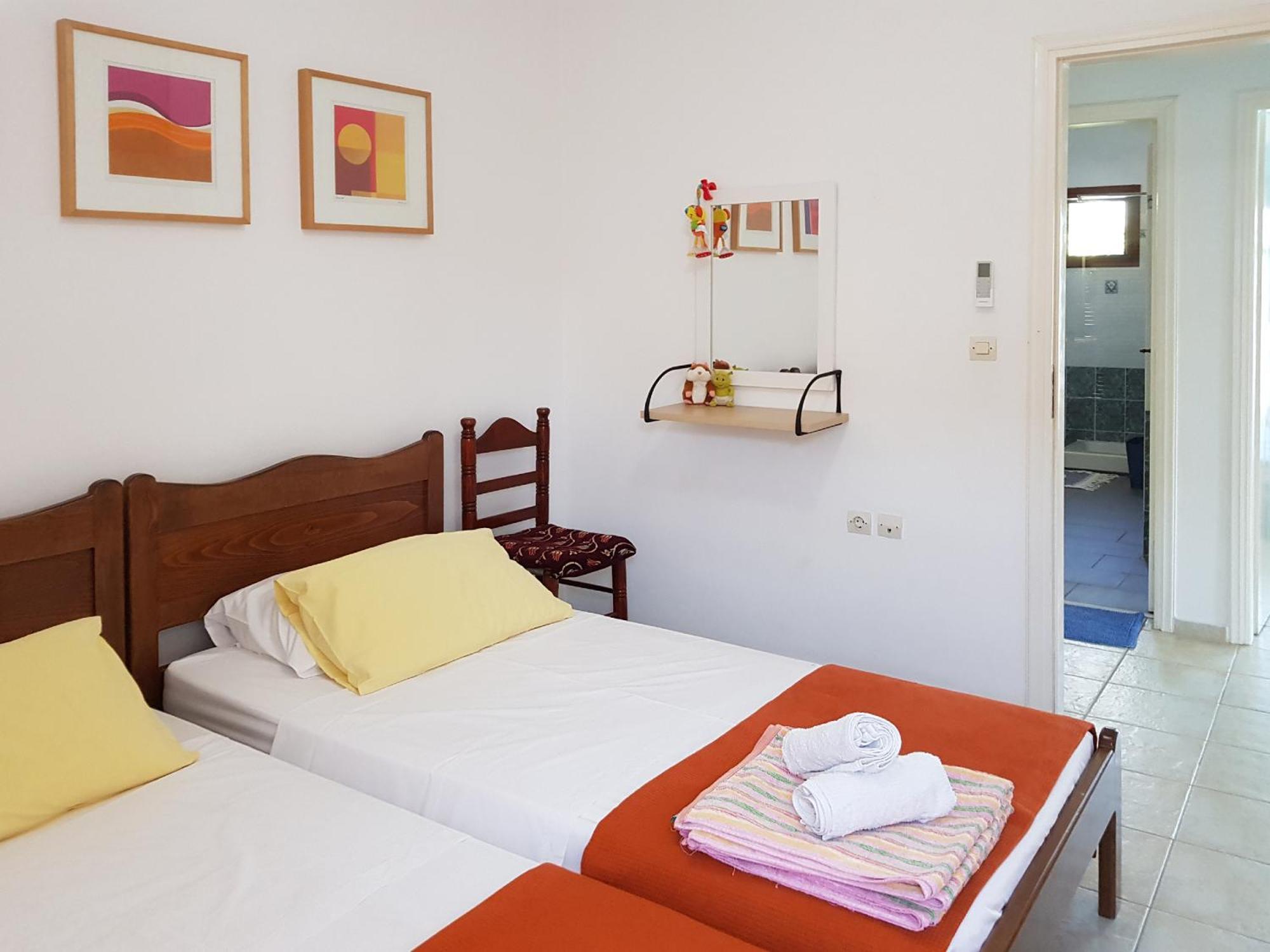 Villa Sunset With Stunning Sea View, Kids Area And Hammocks On Roof Terrace Agia Triada Exterior photo